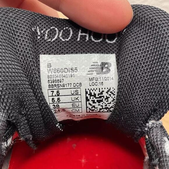 New Balance Run Disney W860DIS5 Women's Minnie Mouse Running Sneakers Size 7.5 - Picture 12 of 12